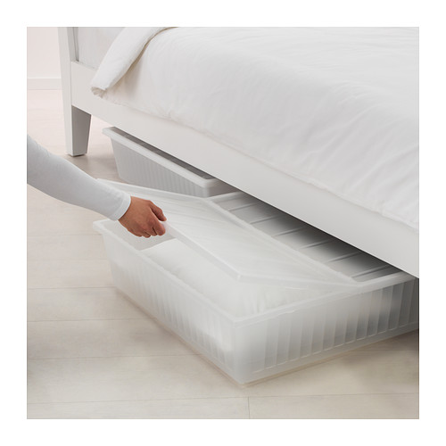 Bed Storage Box White